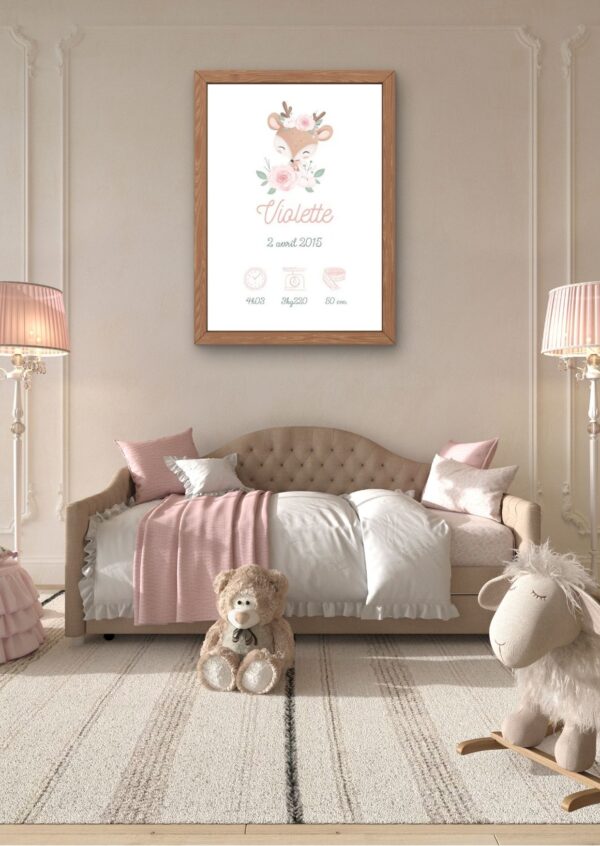 Affiche naissance animaux  – Image 3