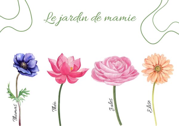 Affiche jardin – Image 2
