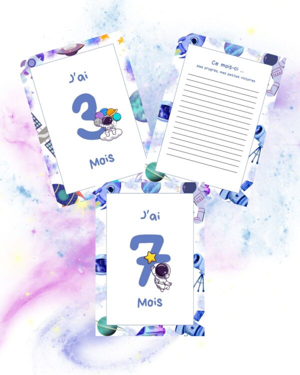 Cartes étapes espace