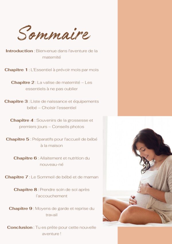 Des premiers pas à la maternité : Guide pratique pour futures mamans – Image 2