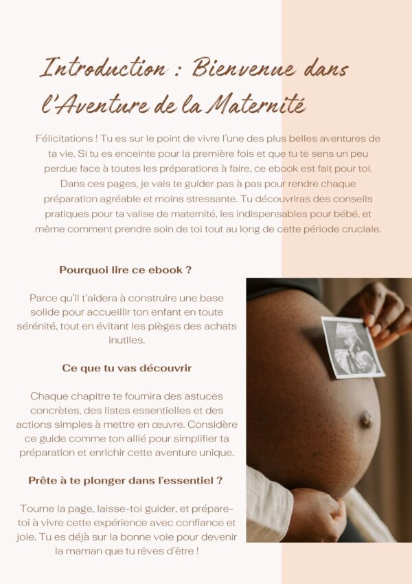Des premiers pas à la maternité : Guide pratique pour futures mamans – Image 3